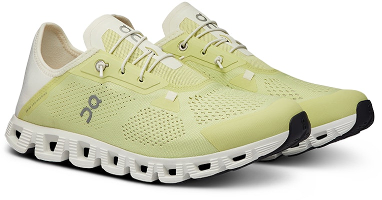 On昂跑 透氣可踩跟 低幫 跑步鞋 男款 黃白 Lookbook On昂跑 透氣可踩跟 低幫 跑步鞋 男款 黃白