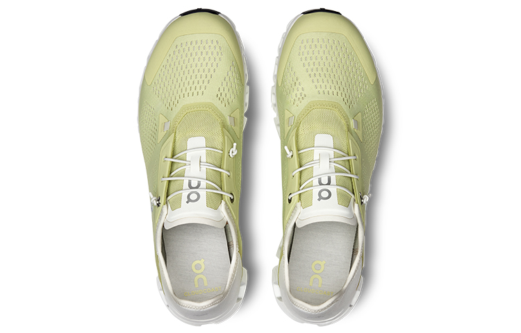 Shop On昂跑 透氣可踩跟 低幫 跑步鞋 男款 黃白