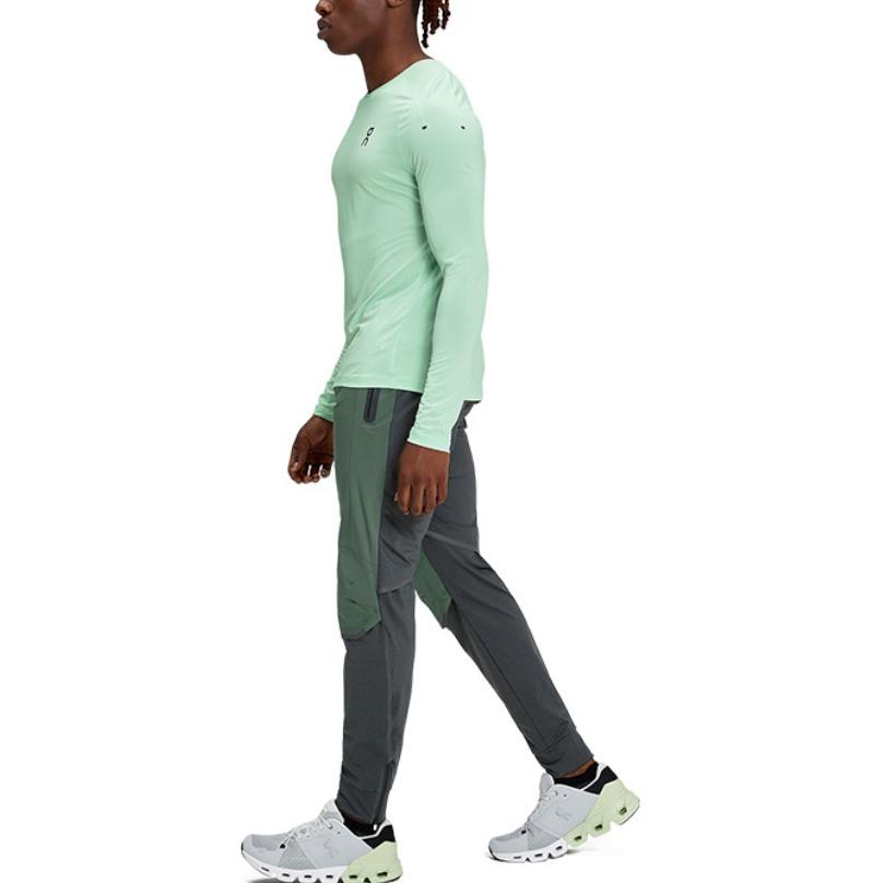 Shop On运动长裤 排汗透气 运动休闲服 绿色/灰色 .01047 106