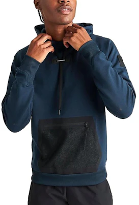 On Running Retro Pullover Hoodie Long Sleeve Blue 11901647420 Shop On Running Retro Pullover Hoodie Long Sleeve Blue 11901647420