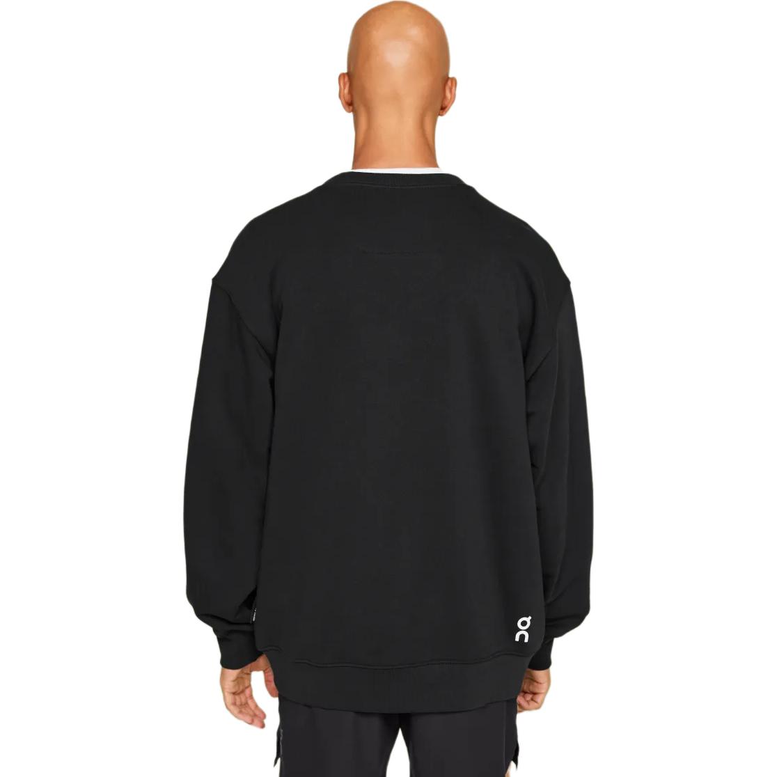 Lookbook 온 러닝 소프트 라운드 넥 풀오버 스웻셔츠 1ME10340553