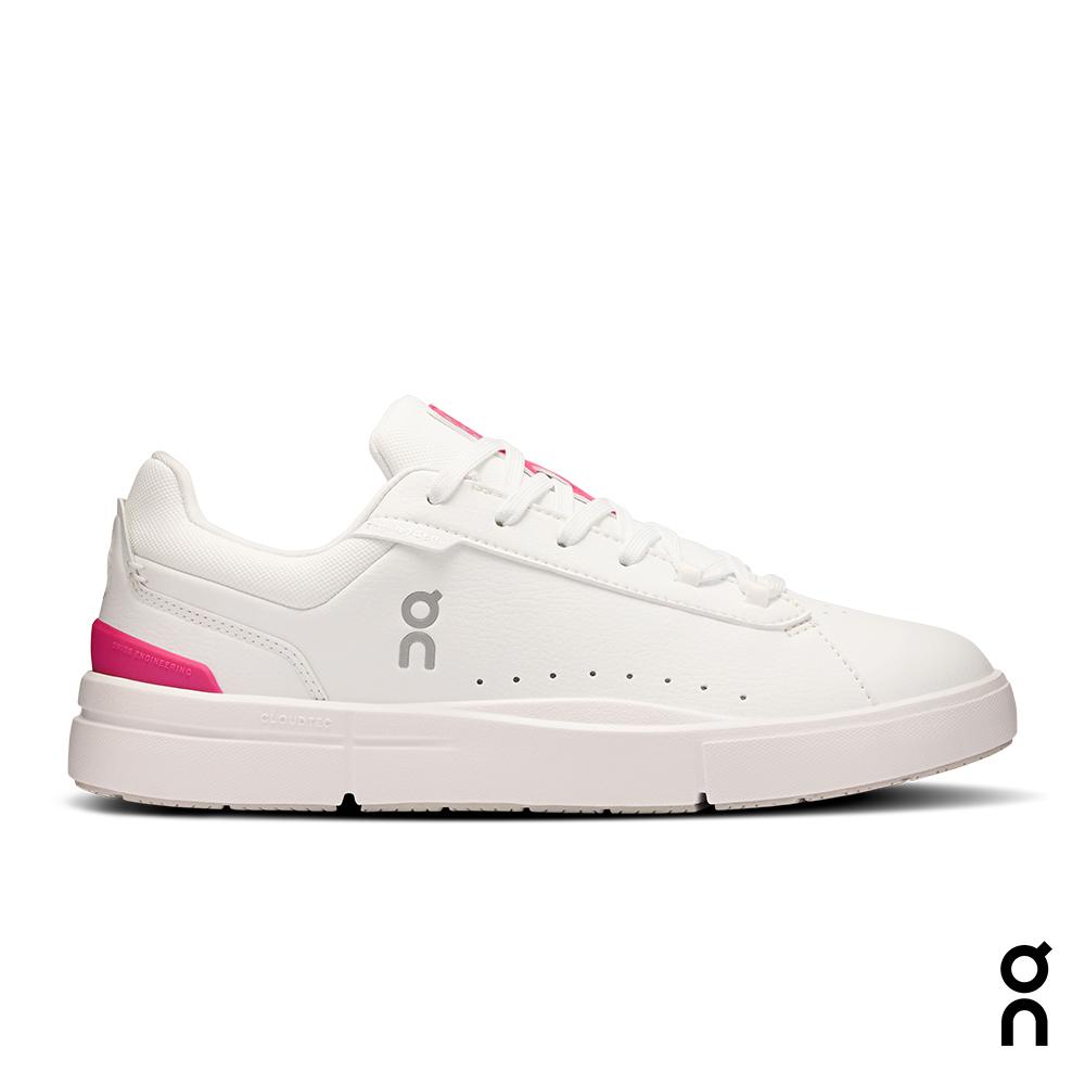 On Running THE ROGER Advantage White/Pink Casual Shoes ON3WF30392626
