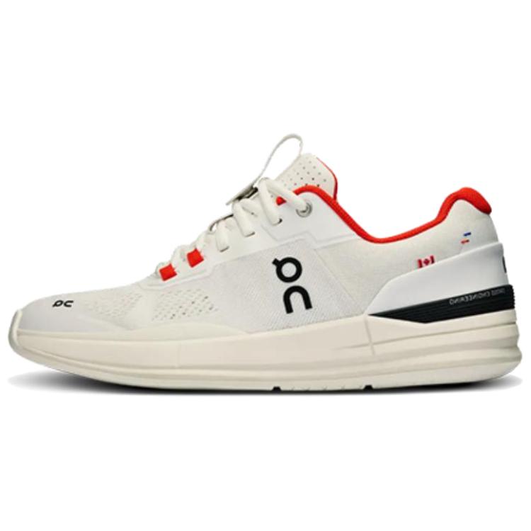 On Running The Roger Pro Low-Top Tennis Shoes White/Black Breathable Comfort 3MD30550462