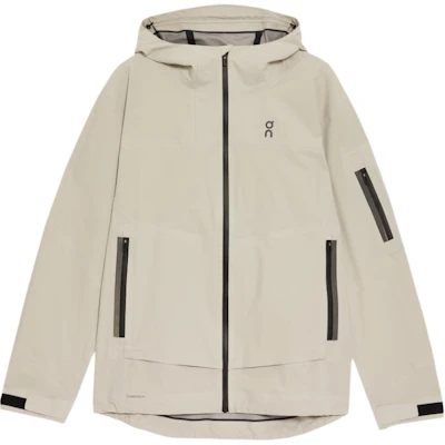 On Running Trek Logo Outdoor Waterproof Breathable Jacket Sand Mens 1ME10320554 Buy On Running Trek Logo Outdoor Waterproof Breathable Jacket Sand Mens 1ME10320554