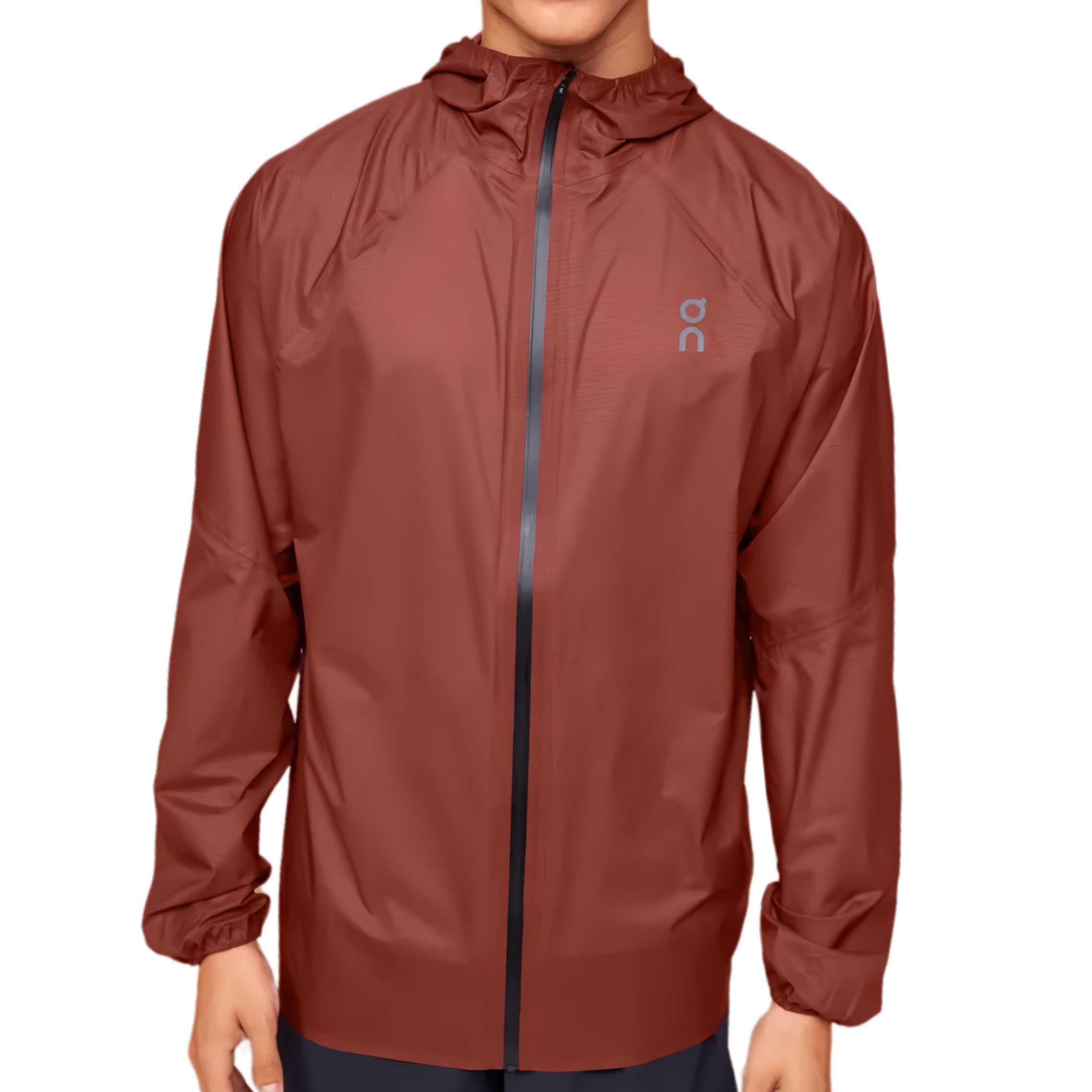 Order On Running Ultra Jacket Hooded Long Sleeve Zip Jacket Gem Red 1ME11551939