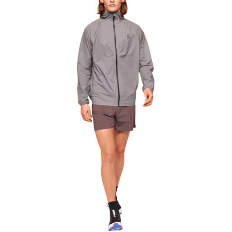 On Running Ultra Waterproof Hoodie Jacket Grey 1MD10100585