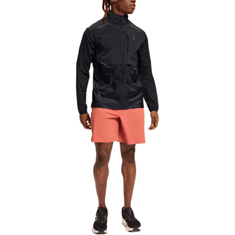 On Running Weather Jacket  Black - Breathable & Windproof 1ME10310553