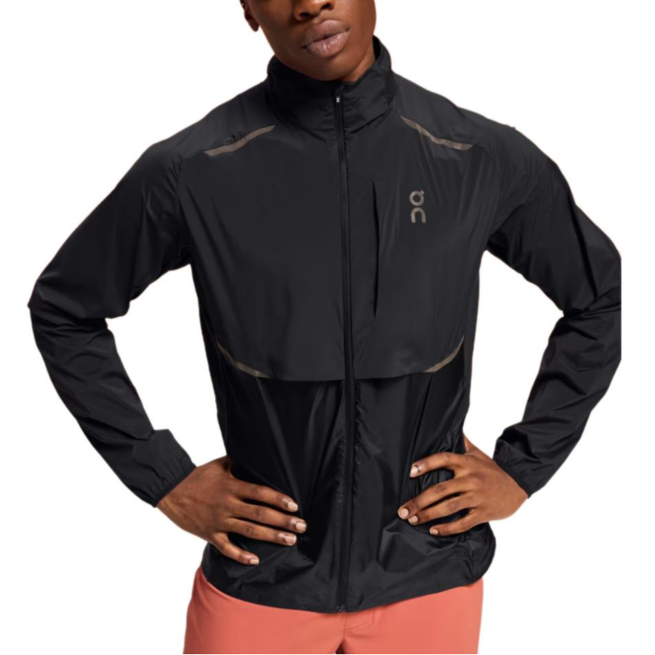 Shop 온 러닝 웨더 자켓 블랙 - 통기성 및 방풍ジャ garder 1ME10310553