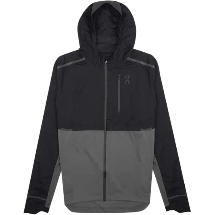 On Running Weather Jacket Shadow Grey Lightweight Waterproof  Hoodie Jacket. 104.4005