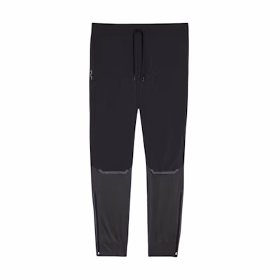 On Running Weather Pants Black - Waterproof, Windproof, Breathable Activewear. 1ME10270553