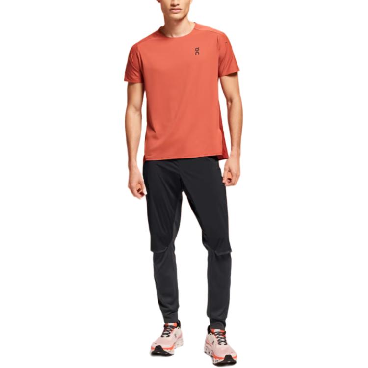 Lookbook オンランニング ウェザーパンツ ブラック - 防水・防風・通気性 アクティブウェア 1ME10270553