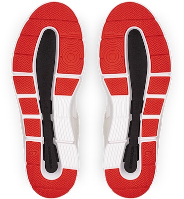 On The Roger Clubhouse White Grey Red 48-98955 Details for On The Roger Clubhouse White Grey Red 48-98955