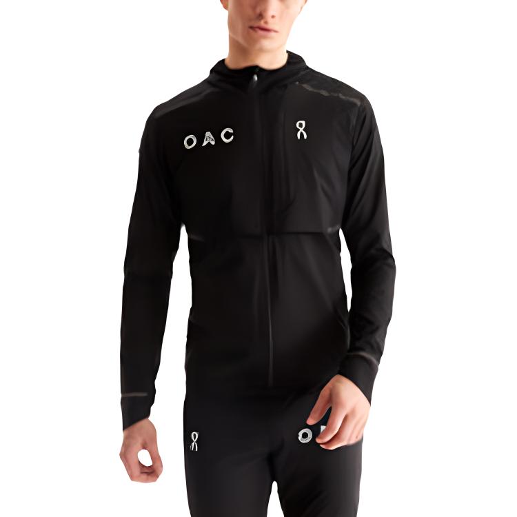 On Weather Lightweight All-Weather Running Jacket Black 1MD30280553 圖 2