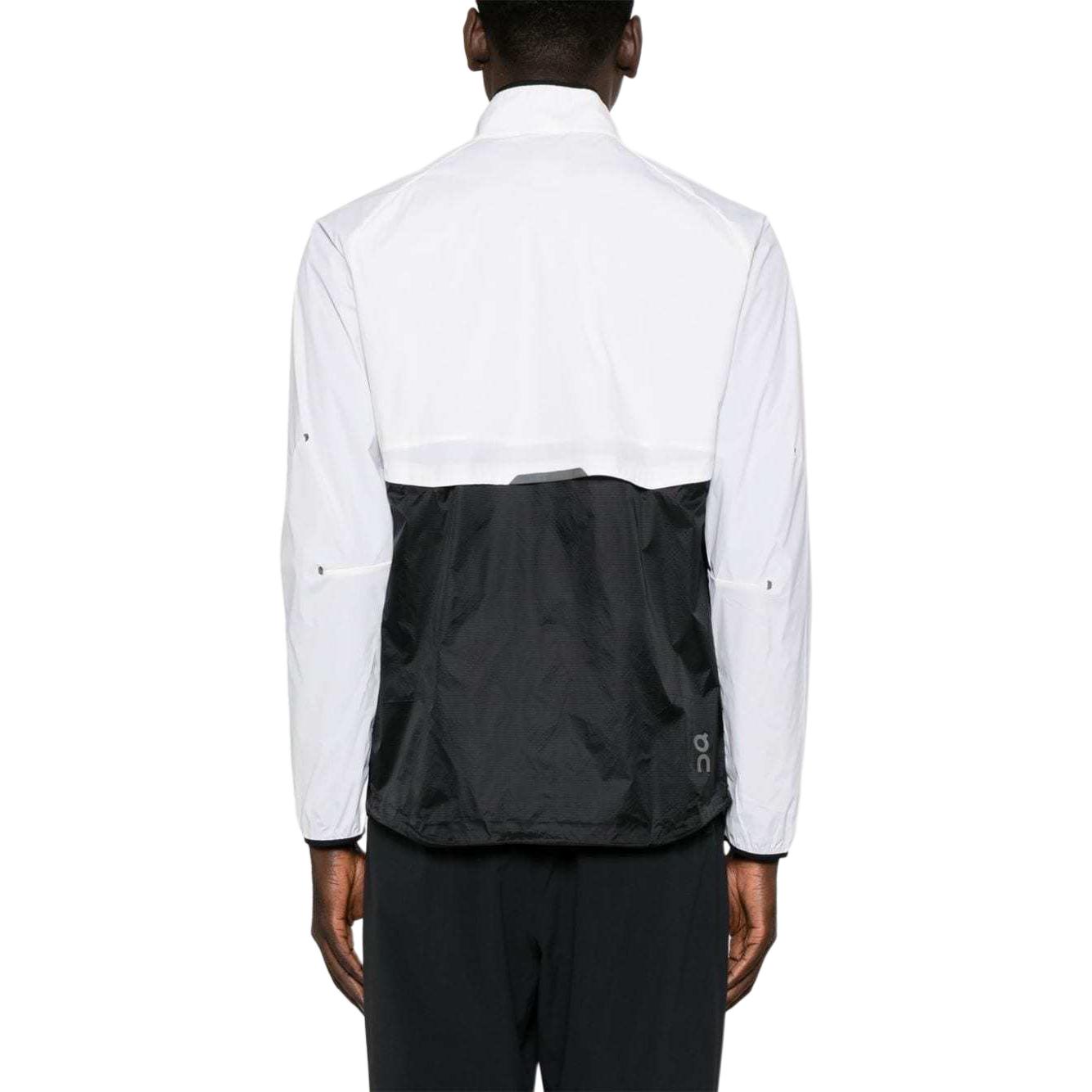 Shop On Weather Running Retro Jaket Kolar Tinggi Putih/Hitam. 1ME10310462