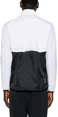 On Weather Running Retro Jaket Kolar Tinggi Putih/Hitam. 1ME10310462 Shop On Weather Running Retro Jaket Kolar Tinggi Putih/Hitam. 1ME10310462