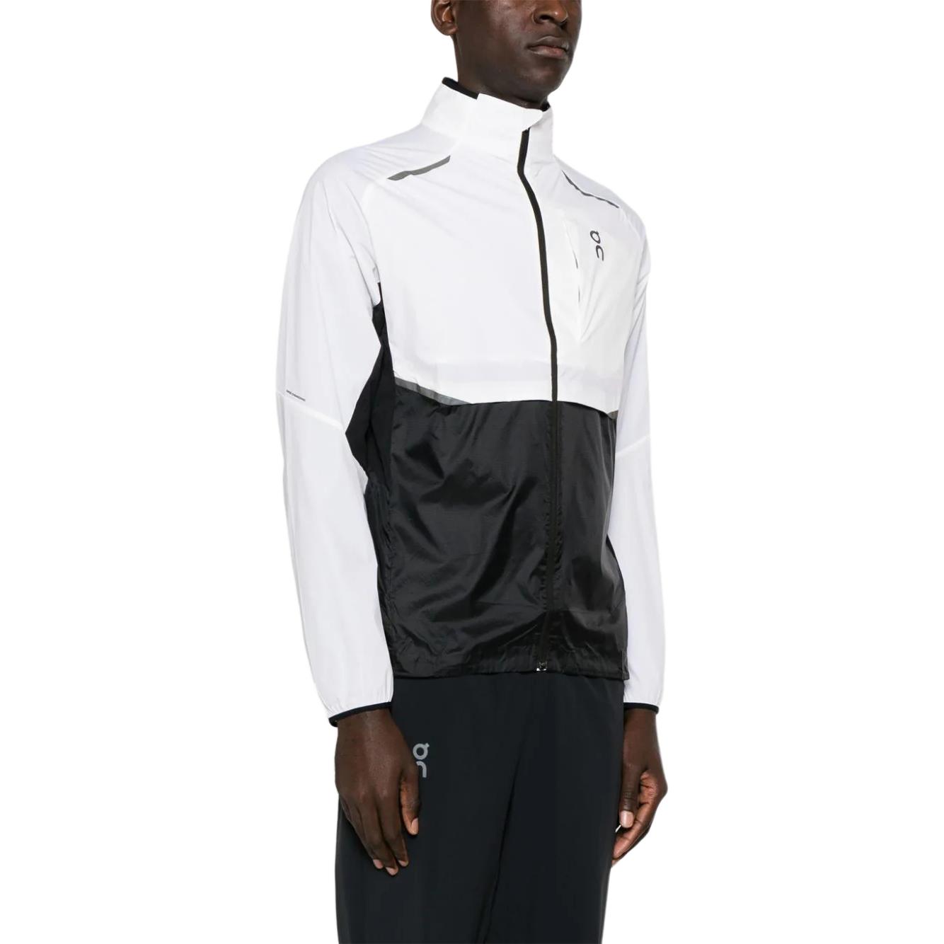 Purchase On Weather Running Retro Jaket Kolar Tinggi Putih/Hitam. 1ME10310462