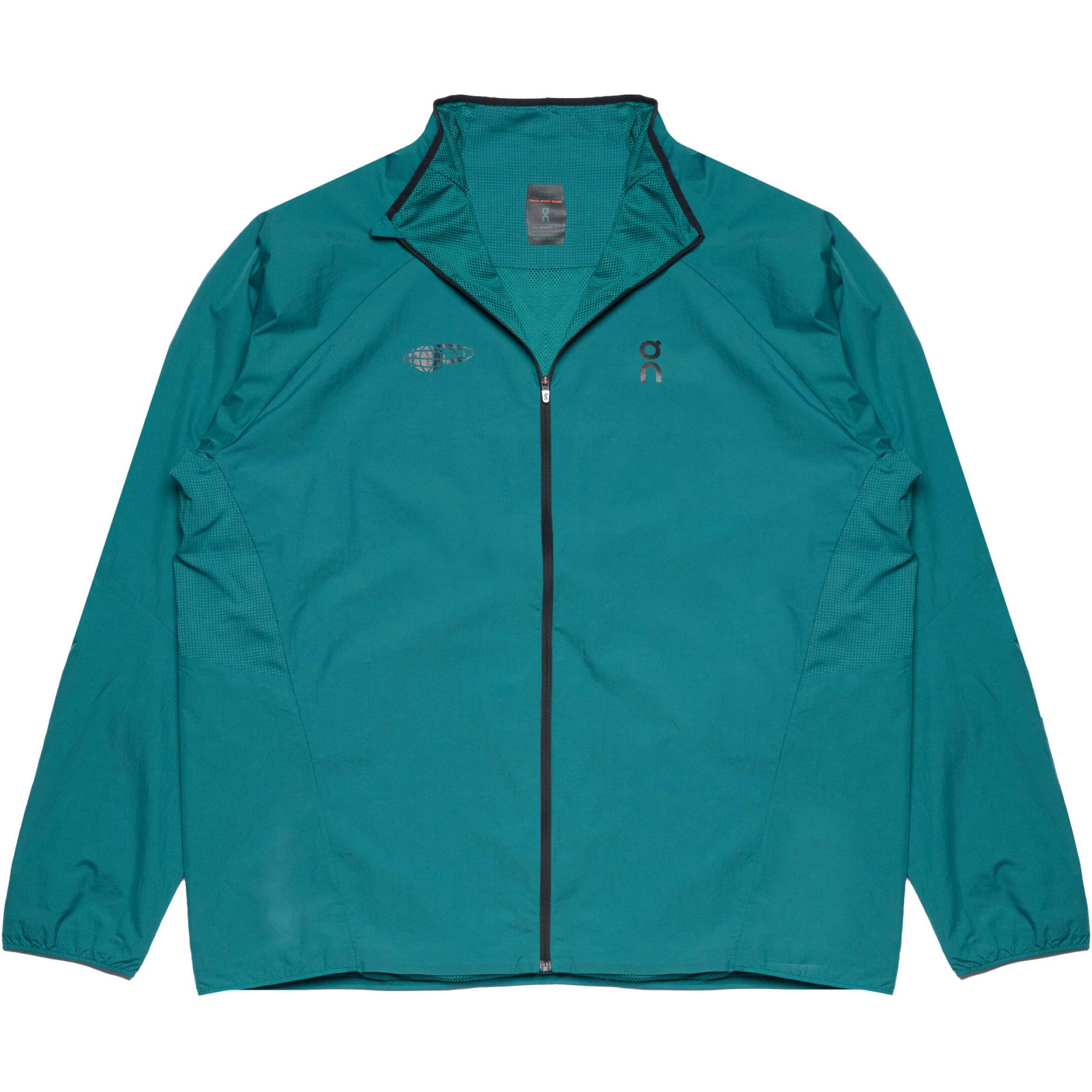 On x BEAMS SS24 Logo Fashion Zip-Up High-Neck Jacket Green Unisex 1UE10020193