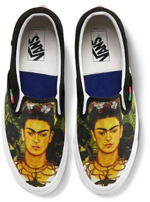 Vans Frida Kahlo x OG Slip-On LX 'Self-Portrait' VN0A3AV7TSK Lookbook Vans Frida Kahlo x OG Slip-On LX 'Self-Portrait' VN0A3AV7TSK