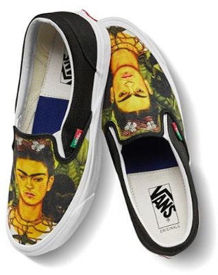 Vans Frida Kahlo x OG Slip-On LX 'Self-Portrait' VN0A3AV7TSK Shop Vans Frida Kahlo x OG Slip-On LX 'Self-Portrait' VN0A3AV7TSK