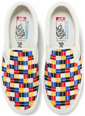 CASESTUDY x Vans Classic Slip-On Vlt LX 耐磨透氣 低幫 帆布鞋 男女同款 白彩 Lookbook CASESTUDY x Vans Classic Slip-On Vlt LX 耐磨透氣 低幫 帆布鞋 男女同款 白彩