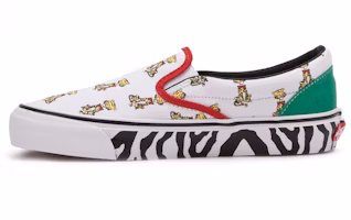 Vans X ARIES OG CLASSIC SLIPON White VN0A32QNPV6 Vans X ARIES OG CLASSIC SLIPON White VN0A32QNPV6