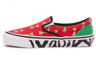 Vans X ARIES OG CLASSIC SLIPON 'Red White' VN0A32QNPV5 Vans X ARIES OG CLASSIC SLIPON 'Red White' VN0A32QNPV5