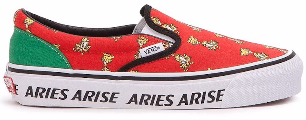 Vans X ARIES OG CLASSIC SLIP-ON 'Rojo Blanco' VN0A32QNPV5 Order Vans X ARIES OG CLASSIC SLIP-ON 'Rojo Blanco' VN0A32QNPV5