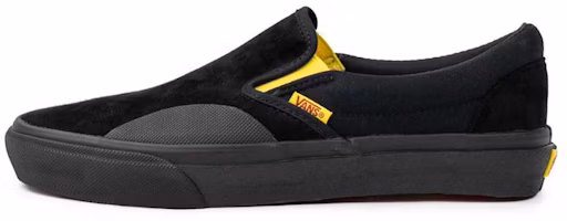 On x Vans Slip-On 'Black/Yellow' BLUELUG-VANS-SLIPON-BK-YL On x Vans Slip-On 'Black/Yellow' BLUELUG-VANS-SLIPON-BK-YL