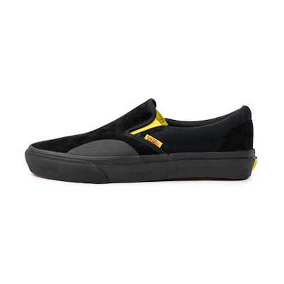On Vans Slip-On 'Black/Yellow'
