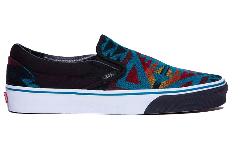 Vans All Nations Skate Jam Slip-On 'Blue Black' 圖 2