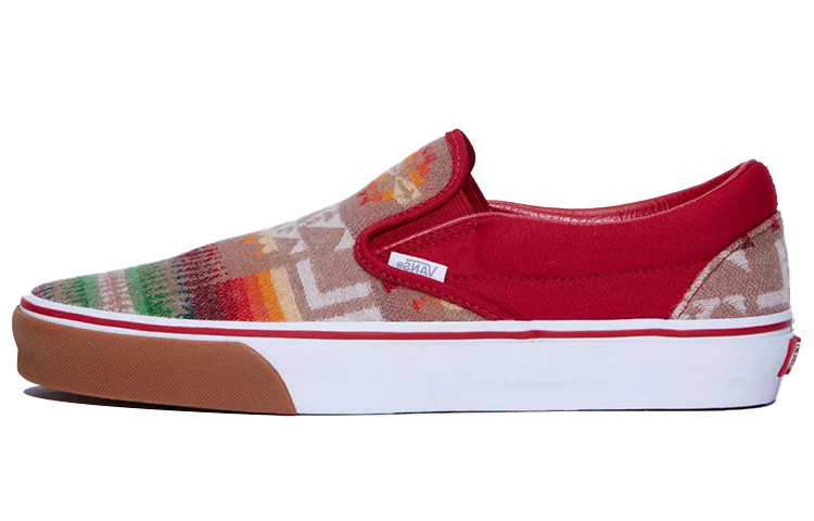 Buy Vans All Nations Skate Jam x Slip-On 'Rojo Marrón' VN0A4U38BRG