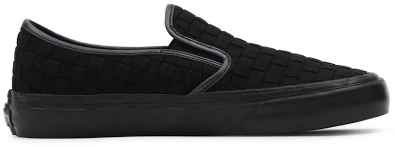 Vans Curren x Knost x Slip-On SF 'Hitam' VN0A5HYQB8M Order Vans Curren x Knost x Slip-On SF 'Hitam' VN0A5HYQB8M