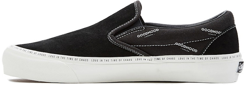 반스 볼트 X 굿후드 OG 클래식 슬립온 LX 블랙 VN0A45JKRJZ Buy 반스 볼트 X 굿후드 OG 클래식 슬립온 LX 블랙 VN0A45JKRJZ