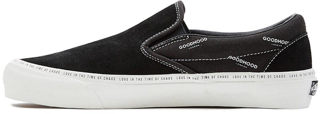 Vans Vault X GOODHOOD OG CLASSIC SLIPON LX Black VN0A45JKRJZ Buy Vans Vault X GOODHOOD OG CLASSIC SLIPON LX Black VN0A45JKRJZ