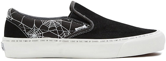 Vans Vault X GOODHOOD OG CLASSIC SLIPON LX Hitam VN0A45JKRJZ Lookbook Vans Vault X GOODHOOD OG CLASSIC SLIPON LX Hitam VN0A45JKRJZ