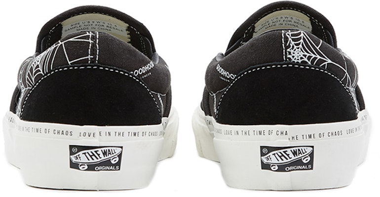 Vans Vault X GOODHOOD OG CLASSIC SLIPON LX Black VN0A45JKRJZ Purchase Vans Vault X GOODHOOD OG CLASSIC SLIPON LX Black VN0A45JKRJZ