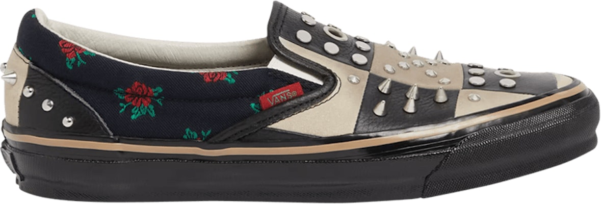 On x Vans x Gucci OG Classic Slip-On LX 'Hitam Putih Patchwork' 753470-ISCAA-0100 Buy On x Vans x Gucci OG Classic Slip-On LX 'Hitam Putih Patchwork' 753470-ISCAA-0100