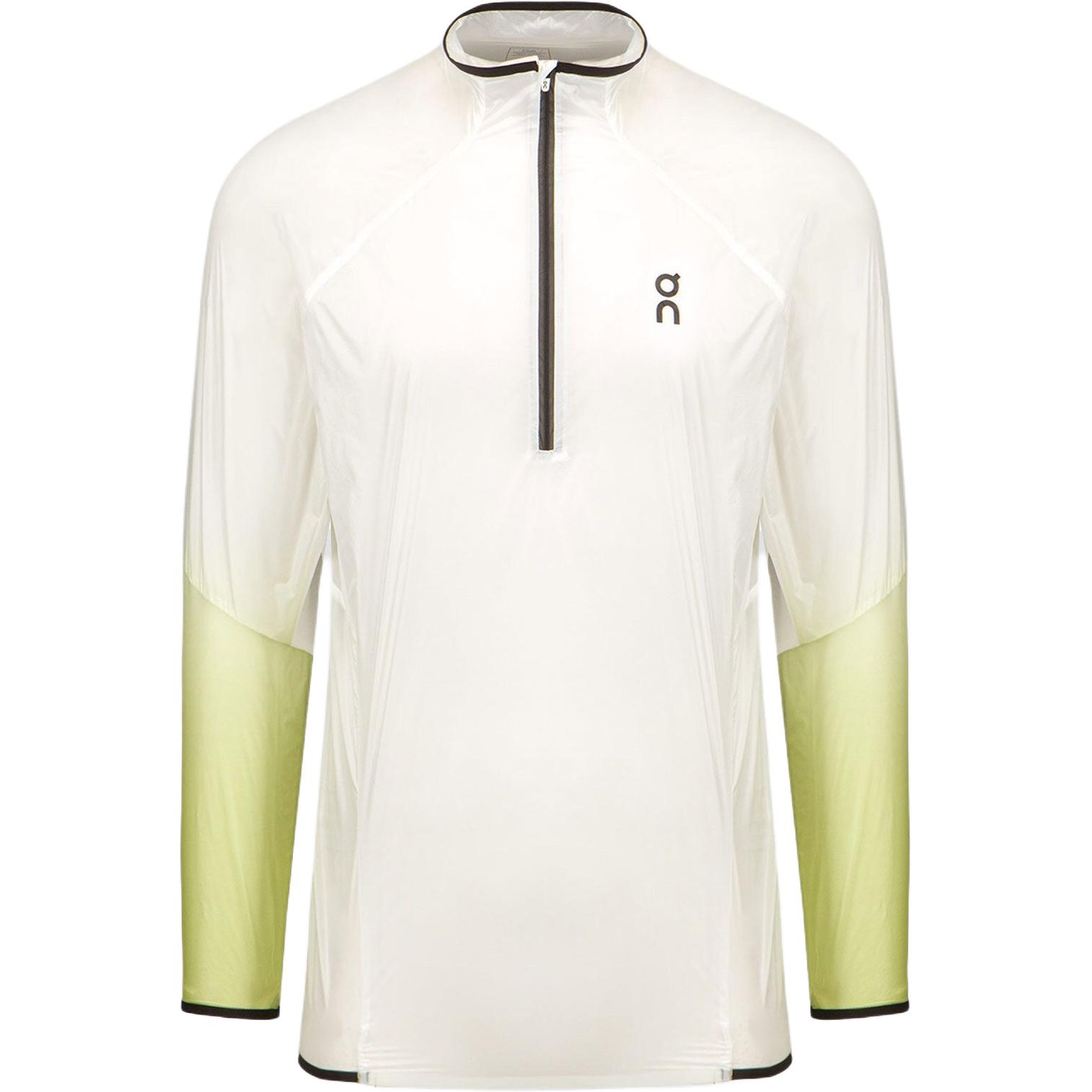 On Zero Lightweight Comfortable Sports Jacket White/Macaron Green 17400476