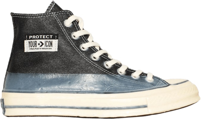 원 블록 다운 x 컨버스 척 70 'Protect Your Icon - 블랙' 162050c-pyi-blk Buy 원 블록 다운 x 컨버스 척 70 'Protect Your Icon - 블랙' 162050c-pyi-blk