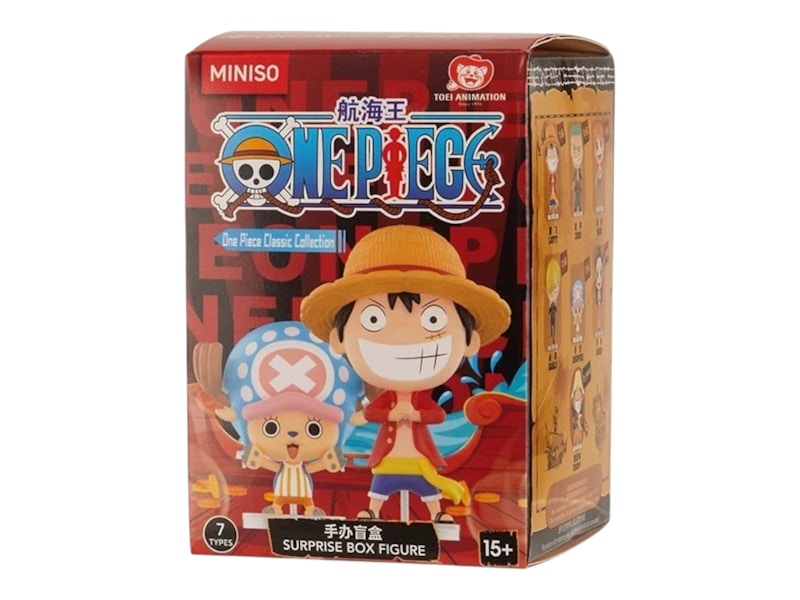 One Piece x Miniso Classic Characters Series Figure Single Blind Box