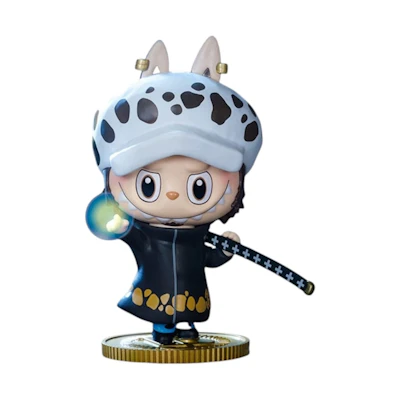 One Piece Pop Mart Labubu The Monsters Trafalgar Law Figure