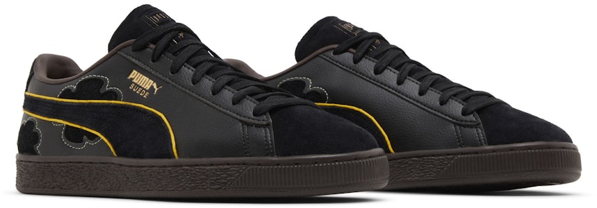 One Piece x Puma Suede 'Blackbeard' Hitam 396525-01 Cheap One Piece x Puma Suede 'Blackbeard' Hitam 396525-01