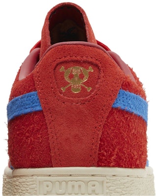 원피스 X 푸마 스웨이드 '루피' 콜라보 396520-01 Sizing 원피스 X 푸마 스웨이드 '루피' 콜라보 396520-01