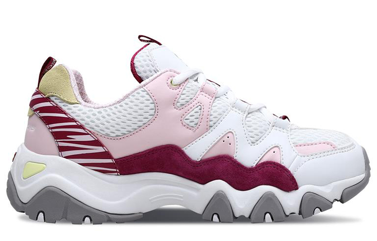 x Skechers One Piece D'Lites 2.0 Shoes 'White Pink Red' 圖 2