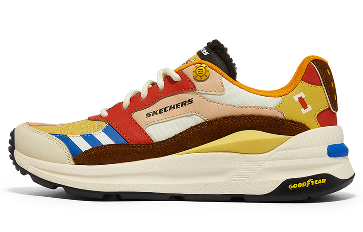 Beli Skechers X One Piece)GLOBAL JOGGER 894035-NMLT Novelship