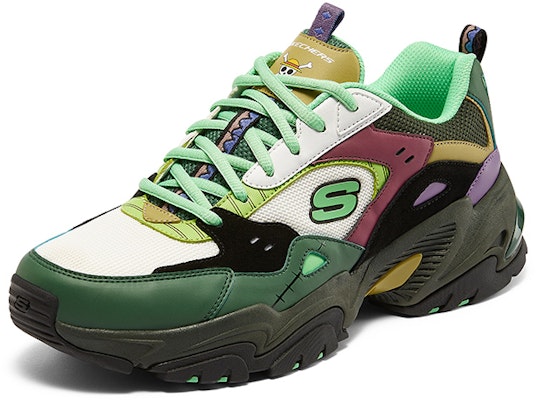 Skechers ( X One Piece)STAMINA V2 'Green Multicolor' 894034-BKMT Lookbook Skechers ( X One Piece)STAMINA V2 'Green Multicolor' 894034-BKMT
