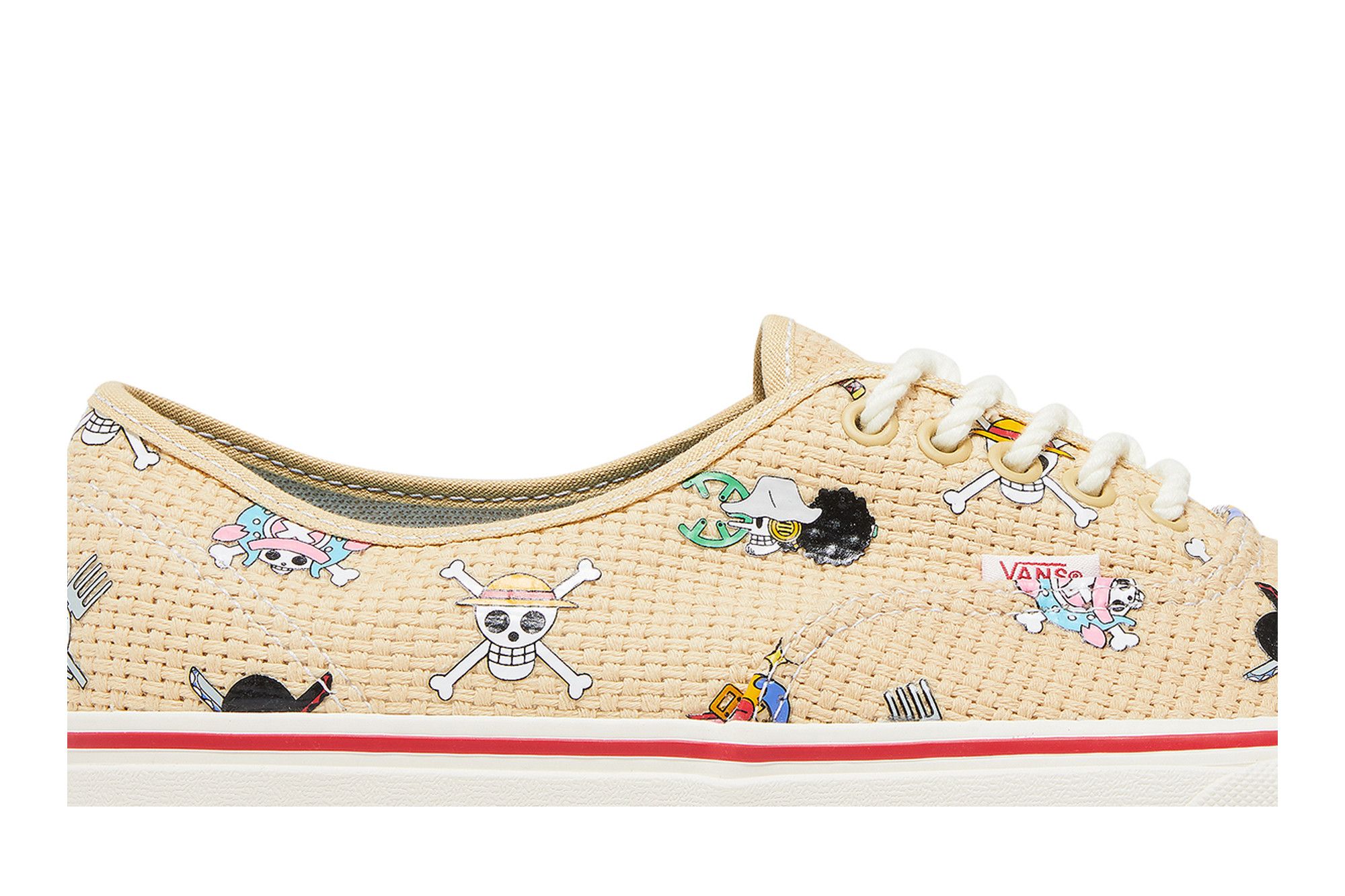 Lookbook One Piece x Vans Authentic ''Strohhut''. VN0A5JMPKKK