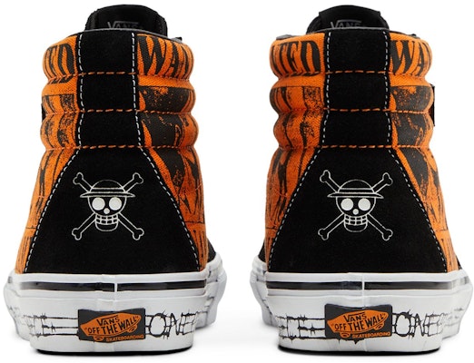 One Piece x Vans Skate Sk8-Hi 'Nami' Zapatillas VN0A5FCCORA Details for One Piece x Vans Skate Sk8-Hi 'Nami' Zapatillas VN0A5FCCORA