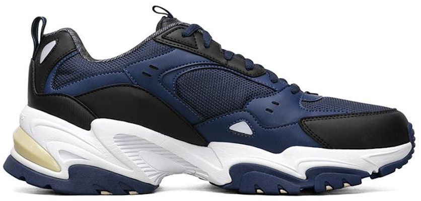 Skechers One Punch x Stamina V2 Low-Top Running Shoes Blue/ 'Black' 666166-NVBK Order Skechers One Punch x Stamina V2 Low-Top Running Shoes Blue/ 'Black' 666166-NVBK