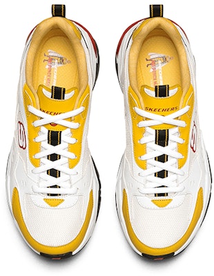 (Women) Skechers One Punch x Stamina V2 Low-Top Running Shoes /Black/Yellow 'White' 66666345-WYL Purchase (Women) Skechers One Punch x Stamina V2 Low-Top Running Shoes /Black/Yellow 'White' 66666345-WYL
